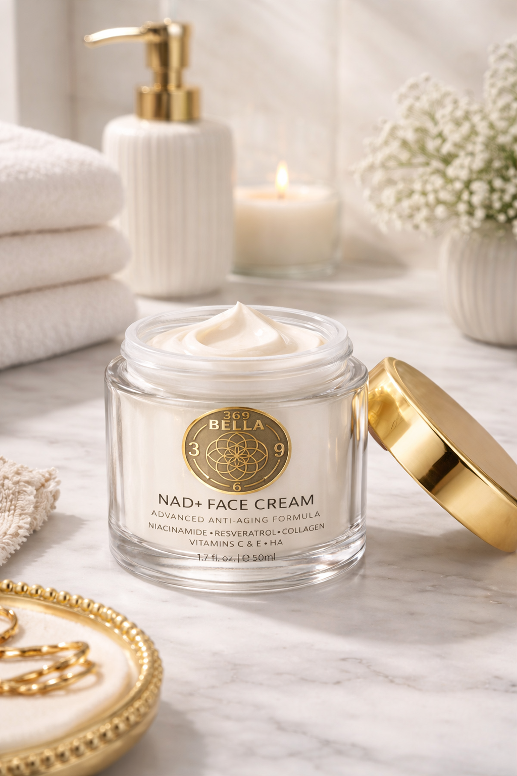 369 BELLA NAD+ Cellular Longevity Face Cream